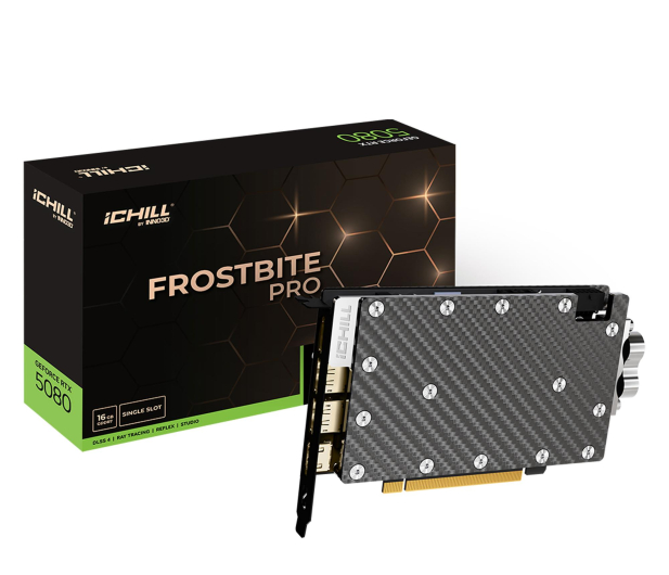 INNO3D GeForce RTX 5080 iChill Frostbite Pro 16GB GDDR7 DLSS5 - 1352125 - zdjęcie